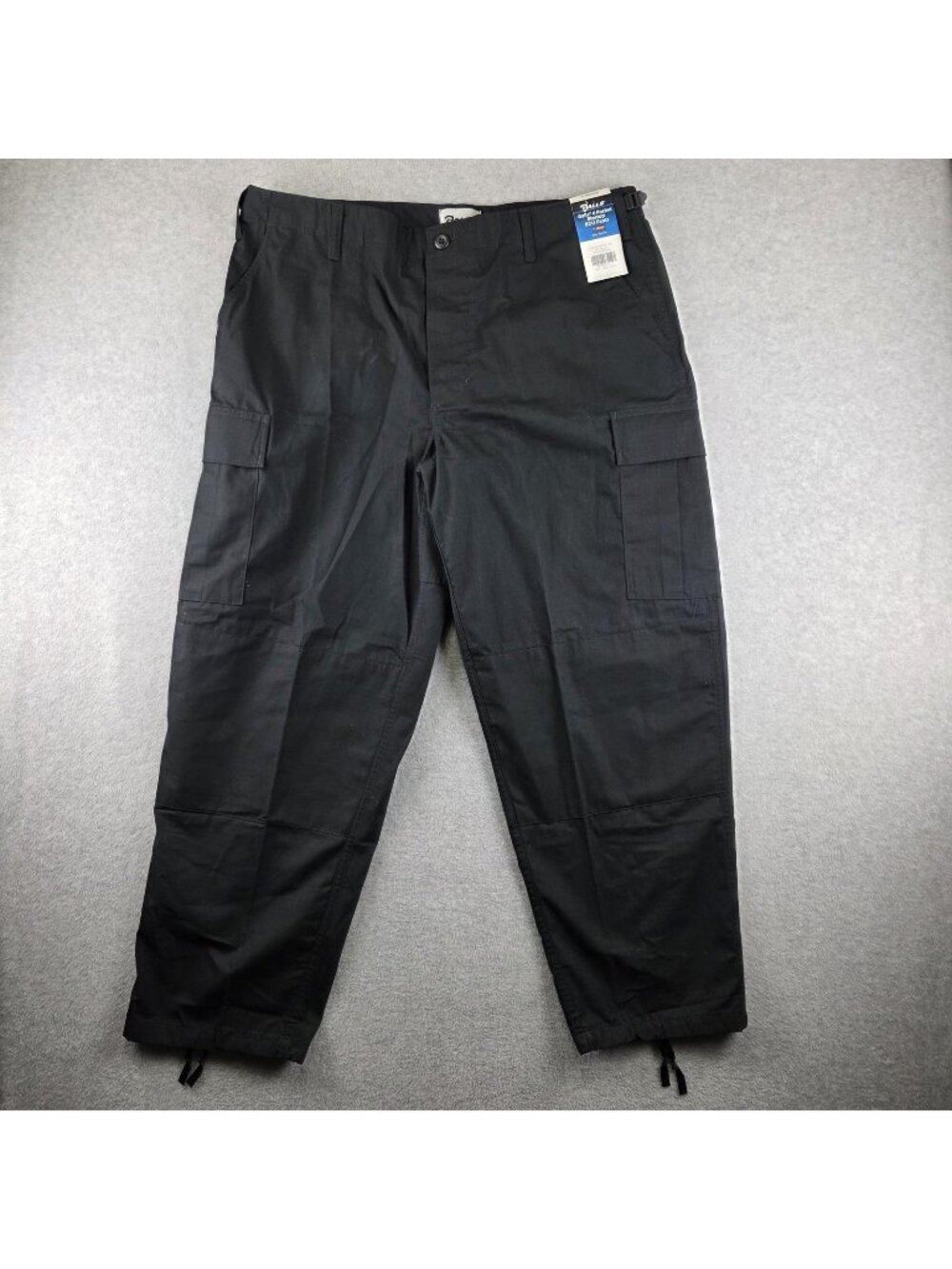 Galls BDU Pants XL Short Black Ripstop Cargo Tactical 6 Pocket NWT Mens